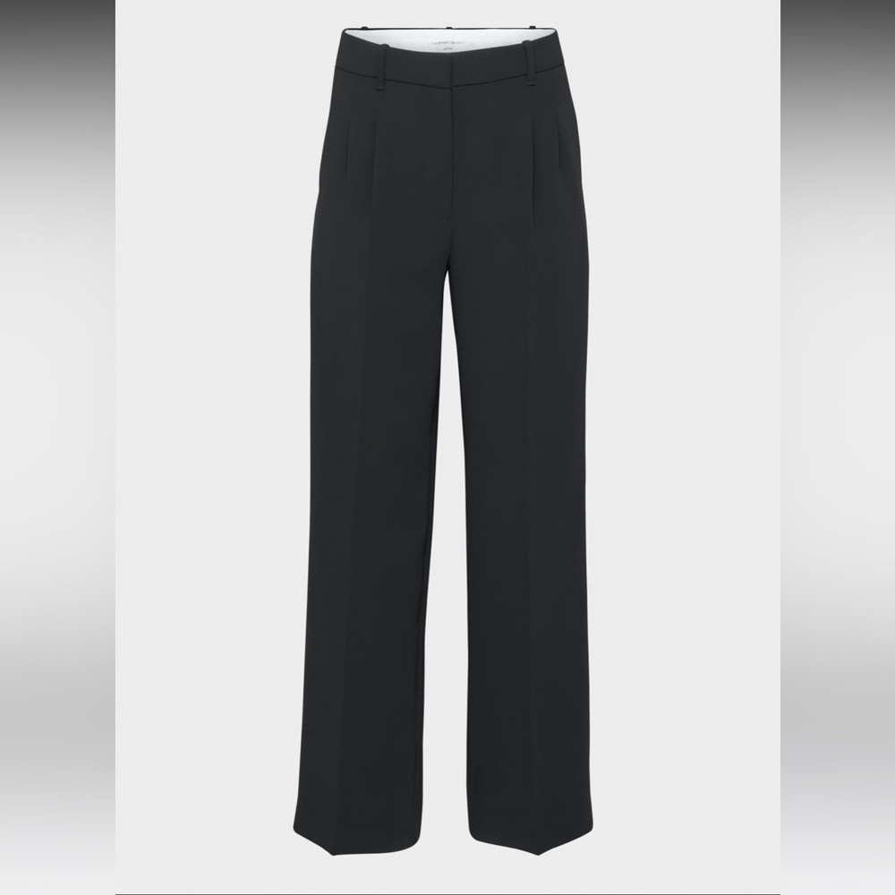 Wilfred Black High-Waisted Pants